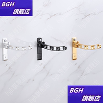 Invisible folding drying rack wall-mounted telescopic window sill bay window clothes artifact indoor balcony drying quilt clothes drying Rod