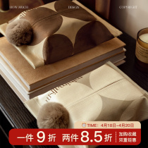 Giftset Modern Car Towel Box Household Lightroom Tissue Towels Sense Lightweight Pumped Carton Box Carton Case