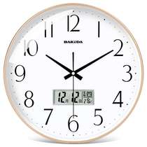 Home Digital Nordic Wall Clock Simple Fashion Living Room Silent Watch Watch Mute Round Bedroom Clock Clock
