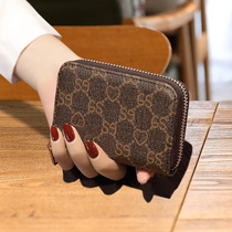 Card Bag Zero Money Bag Integrated Bag Men And Women Style Small Ultra Slim Refined short Large-capacity High-end Mini Multifunction