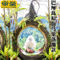 Outdoor Birds Nest chair landing swing scenic wedding shooting creative hanging round homestay Birds Nest Net red Bali