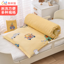 Pure cotton newborn baby mattress cushion is kindergarten mattress baby baby cotton pad child bedding sleeping mat
