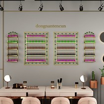 Manicure Shelf Display Rack Nail Wall Wall Shelf Cosmetic Shelf Wall Shelf