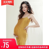 Duoduo photo studio 2021 New pregnant women photography clothing hipster personality Photo costume theme shooting clothing