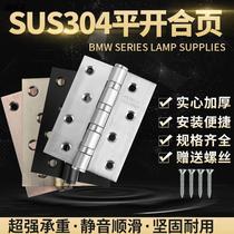4 inch stainless steel casement hinge mute bearing door loose-leaf wooden door door door door hinge hinge 3 custom