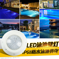  Led pool light Outdoor waterproof wall-mounted pool light Low voltage 12V underwater light RGB colorful remote control underwater light