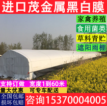Long life greenhouse film Breeding black and white film Heat insulation reflective film Edible fungus planting forage Silage fish pond seepage