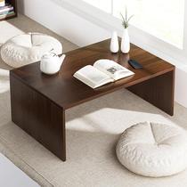 Small window table Japanese tatami tea table low table sitting on the ground Kang a few window sill small coffee table Kang table simple modern