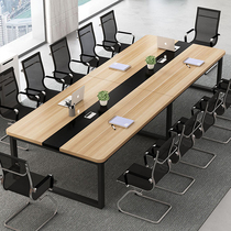 Conference table minimalist modern long table table tables table and chairs portfolio office desk meeting room long bar table