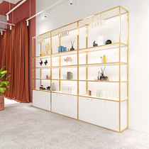 Beauty salon product display cabinet Cosmetics skin care products shelf display rack Display cabinet Light luxury nail polish nail polish cabinet