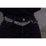 Xfiles 2020ss multifunctional decorative chain metal adjustable pants chain detachable new product niche design