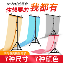 T-shaped photo background cloth shelf white PVC board camera frame photography bracket gourmet product black wall pendulum paper setting light absorption anchor live broadcast room decoration shooting props solid color Net Red