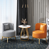 Living room indoor balcony small table and chairs combined with three sets of rock plates for tea One table Two chairs Leisure sofas Home
