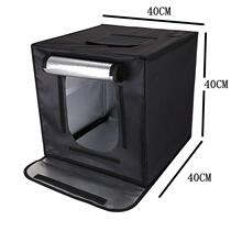 Cross-border Mini Small Photography Shed Adjustable Light Source 40CM LED Photobooth Suit Photographic Lamp Flexlight Box Light Box