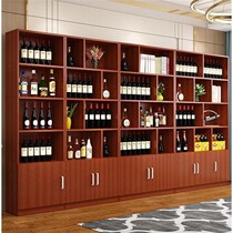 Red wine cabinet display cabinet living room partition display rack wine rack tea household wine cabinet floor cabinet display cigarette container