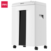 Del 9912 commercial shredder small portable office household pellet a4 waste paper shredder 5 level confidential 60 minutes electric mute high power paper file shredder