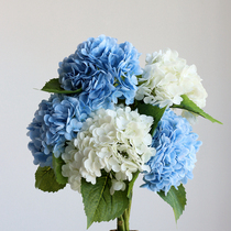 High-end embroidered ball flower emulated floral moisturizing hand floral bouquet drawing room table hem Furnishing Wedding flower arrangement Decorative Fake Flowers