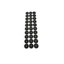 Billiards desktop positioning sticker cue ball tee tee ball tee ball black dot positioning sticker repair Tani table accessories