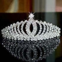 Bride Wedding Dinner Crown Rhinestone Hair Accessories Performance Dress Crown Hair Hoop Explosion Headwear