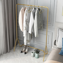 Hangers Floor-to-ceiling coat rack Bedroom household simple clothes rack Simple modern hangers Nordic net red hangers