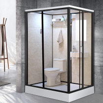 Integrated shower room Integrated bath room Household wet and dry separation bathroom partition Integrated bathroom toilet