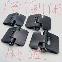 Detachable hinge detachable electric welding hinge thickened heavy flag-shaped hinge rental house iron door shaft lotus leaf