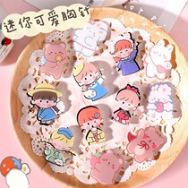 ins trend cute cute Japanese brooch pen bag Joker bag pendant Cartoon creative badge