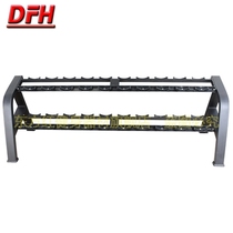 Gym-specific dumbbell rack storage rack Commercial household double-decker ten pairs of dumbbell rack