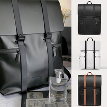 Swedish gaston luga shoulder bag ins female tide 2021 new official website advanced soft leather computer backpack