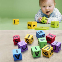 100-day-old baby toy color English digital building blocks Photo studio photo childrens photography photo props