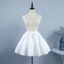 Pannier rims daily childrens cool half-length lo skirt boneless COS tulle skirt princess fish bone support fluffy dress