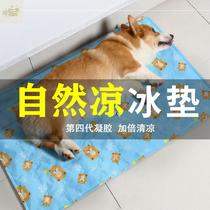 Pet ice mat cooling dog mat cold mat extra thick bite resistant cat Nest summer Mat supplies kennel summer
