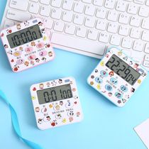 Snoopy kitchen can mute Net red electronic clock students do questions timer learning alarm clock timing cute reminder