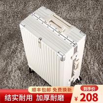 Luggage female Japanese strong and durable 2021 new trend password box 20 inch boarding case 24 inch suitcase