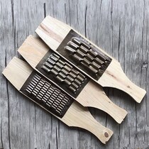 Kitchen multifunctional stainless steel copper sheet radish grater potato shred shredder pine wood planer household artifact