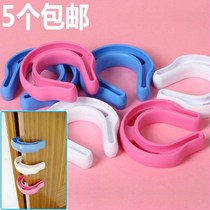 Child safety door card anti-pinch hand door gear safety products high quality high strength non-breaking C- shaped door clamp door stopper