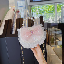 Childrens bag female cute 2021 new little girl toddler girl bag shoulder bag fashion Princess Hand bag