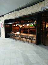 Aluminum alloy sound insulation load-bearing healthy green dessert folding window coffee shop environmental protection wear-resistant bar typhoon-proof decoration