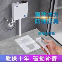 Home Ceramic Squat Toilet Flush Tank complete set Toilet Stool Toilet toilet Toilet Squatting-type Deodorant Bedpan