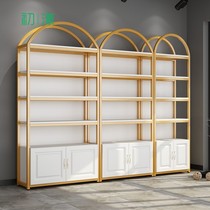 Beauty salon product display cabinet nail art cabinet cosmetics rack skin care product combination shelf display stand vertical