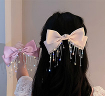  Korean version of the headdress burst hair accessories sweet new l tassel bow hairpin 10