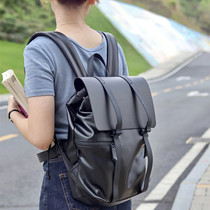Swedish niche gastonluga backpack Women summer fashion waterproof soft leather Business Mens backpack