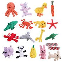 Dog toy molars bite-resistant Teddy than bear Bomei knot toy milk dog dog dog dog bite glue pet supplies