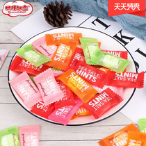 Net red recommended Net Red Sea salt vitamin C sugar-free mints fresh breath throat sugar kissing sugar lozenges hotel trick