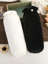 Han Edition pure color sleeve female anti-fouling sleeve office work long simple autumn and winter dust sleeve sleeve