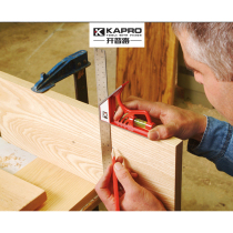 KAPRO Cape Road Stainless Steel woodworking angle ruler 45 degrees 90 degrees magnetic lock multifunctional combination movable angle ruler