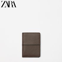 ZARA new mens bag brown fashion card bag 13812820100