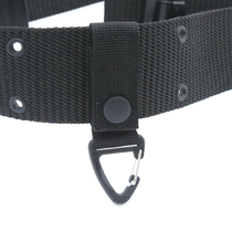 OUTDOOR NYLON WEBBING HANGING BUCKLE BELT QUICK HANGING TACTICAL BUCKLE STRAP PENDANT KEY BUCKLE BACKPACK HOOK EDC ACCESSORIES