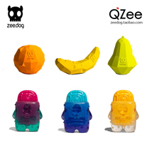 QZee US Zeedog dog toy resistant to bite missed ball fruit banana grindle Corky fights Kim Mao Teddy