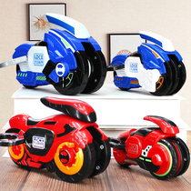 Smart imagination magic whirlwind wheel latest edition top toy children's motorcycle wind fire rotating wheel wheel
